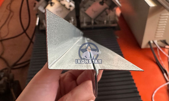 “Factory Price Shadow Wall Angle 2 in 1 Roll Forming Machine Export to UAE Dubai”