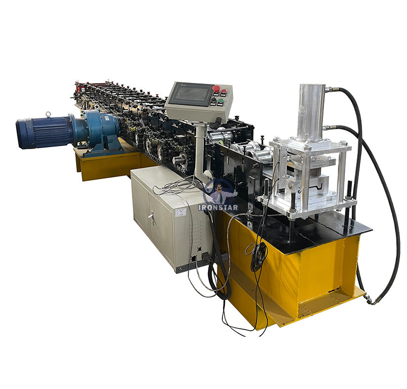 “Custom Size & Speed Bottom Guide Rail Roll Forming Machine Factory Price Customized Bottom Guide Rail Making Machine|”