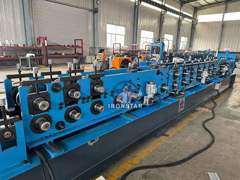 “Factory Direct C Purlin Roll Former 80-300mm Wide Range Adjustable Size C Channel Forming Machine Multiple Sizes”