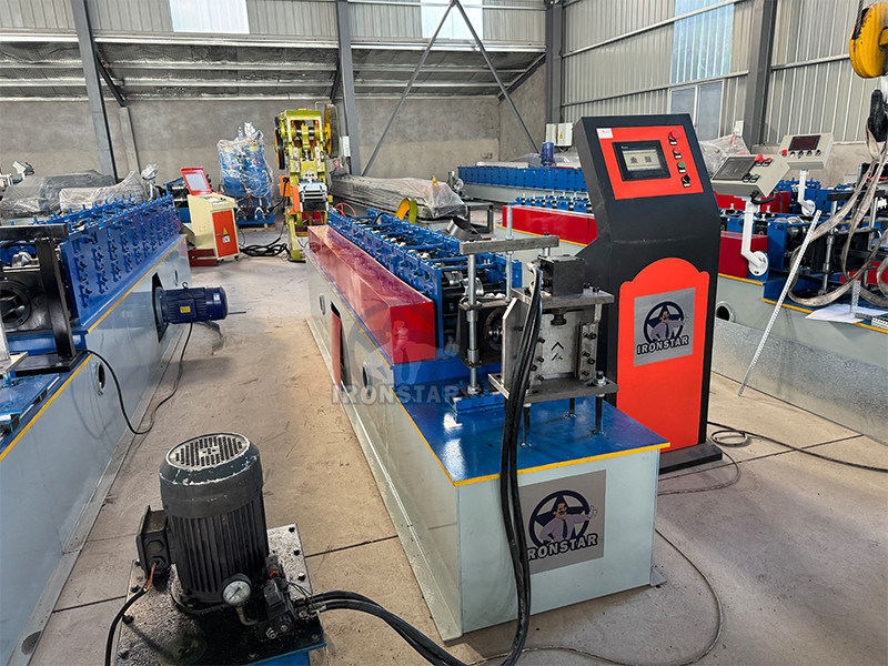 “PLC Control Perforated V Type Angle Bead Roll Forming Machine For Gypsum Board Accessories 20×20 25×25 Perforated Metal V Angle Bead Roll Forming Machine Drywall Profile Forming Equipment”