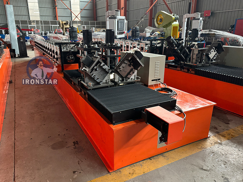 “Factory Price Shadow Wall Angle 2 in 1 Roll Forming Machine Export to UAE Dubai”