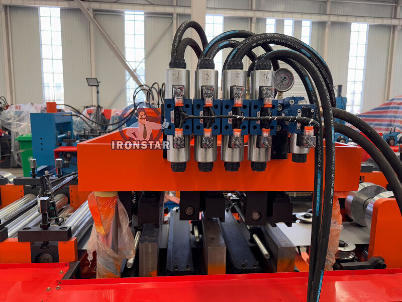 “CZ Purlin Roll Forming Machine Hydraulic Fast Adjustment Full Automatic Quick Change for Construction”