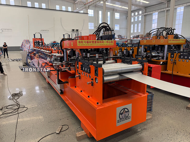 “Full Automatic Quick Change CZ Purlin Roll Forming Machine Adjustable C Z Channel Steel Purlin Making Machine For Steel Structure1.5-3mm Thickness CZ Purlin Roll Forming Machine Interchan ”