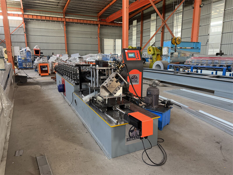 “60/90mm Metal Sheet 2 In 1 C Channel Roll Forming Machine For Ceiling & Drywall for Chile”