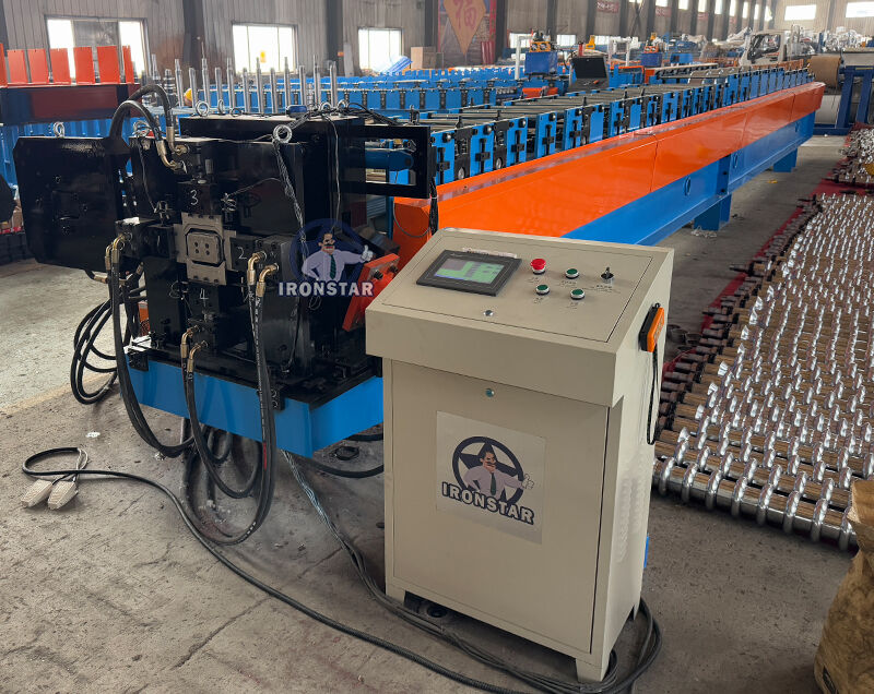 “3 in 1 Automatic Water Downpipe Roll Forming Machine, Square & Round Downspout Making Machine for USA Market, High Efficiency Rain Gutter Down Pipe Roll Forming Equipment with Reliable Performance”